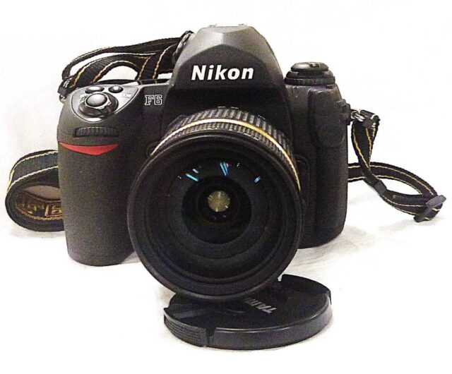Nikon F6 ボディ + タムロン 28-75mm フィルム一眼レフ