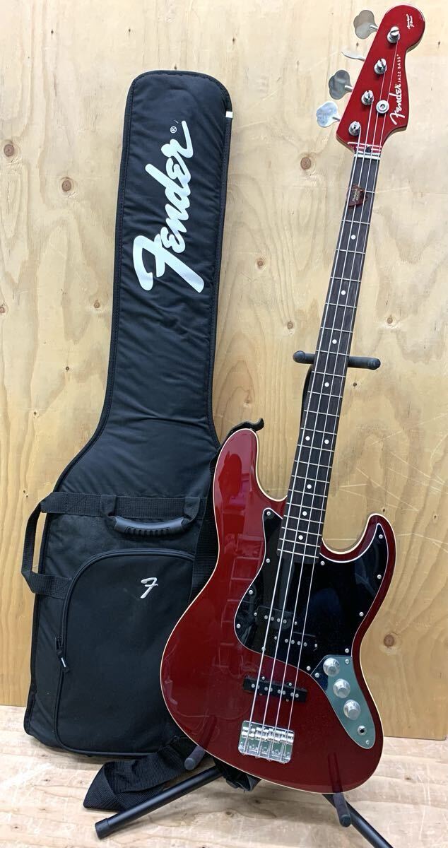 Fender フェンダー エレキベース ジャズベス キャンディアップルレッド
