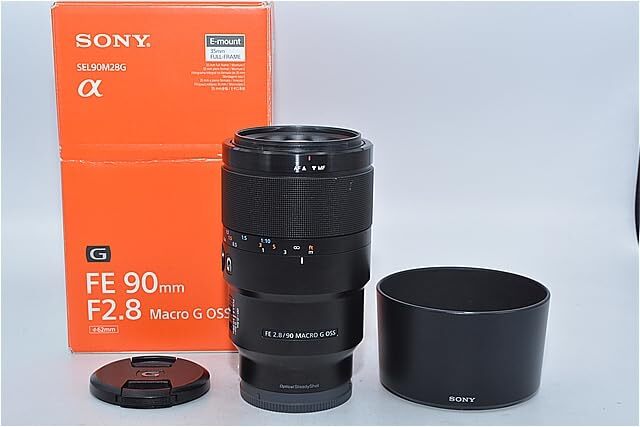 SONY FE 90mm F2.8 Macro G OSS Eマウント用レンズ