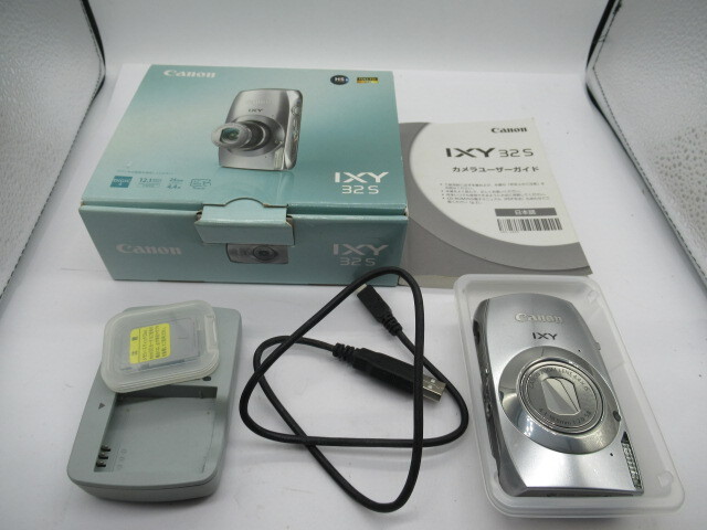 Canon IXY 32S デジタルカメラ コンパクト シルバー