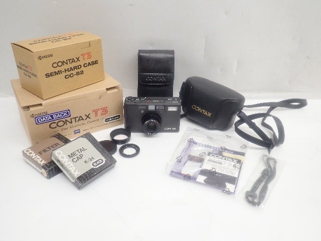 CONTAX T3 チタンブラック コンパクトフィルムカメラ