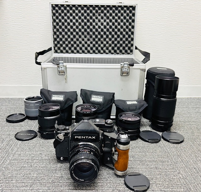 ASAHI PENTAX PENTAX67 フィルム一眼レフカメラ レンズセット