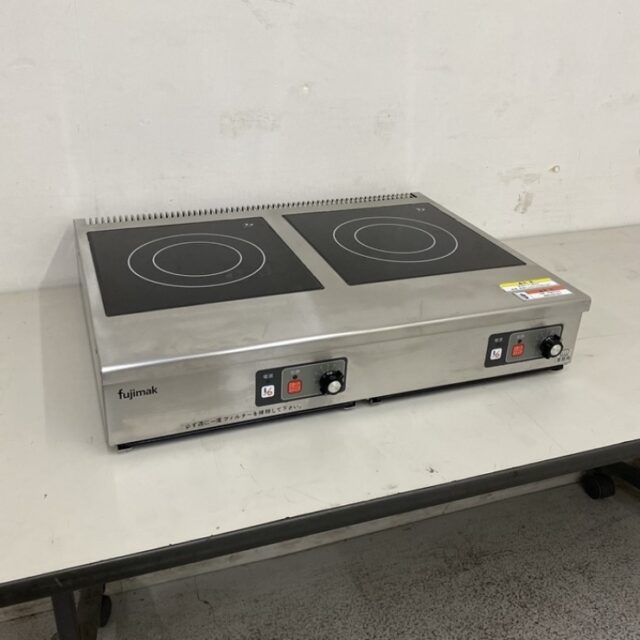 フジマック IHコンロ 2連 FIC604550 幅60cm 業務用
