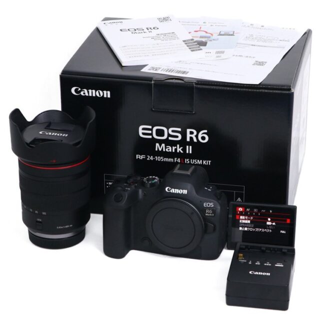 CANON EOS R6 Mark II ミラーレス一眼カメラ RF24-105mm レンズキット