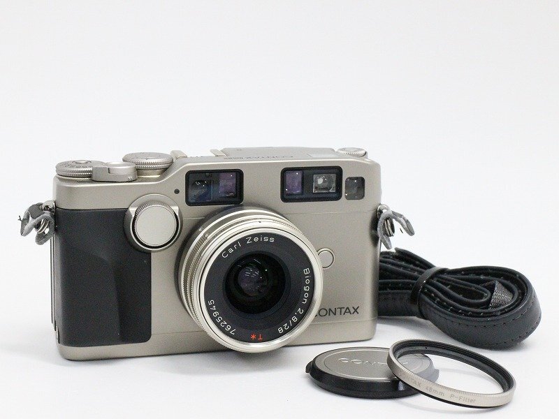 CONTAX G2 Carl Zeiss Biogon T 28mm F2.8 フィルムカメラ