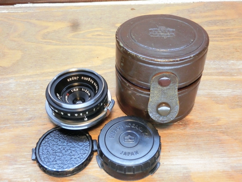 Nikon W-NIKKOR C 2.8cm F3.5 Sマウント オールドレンズ