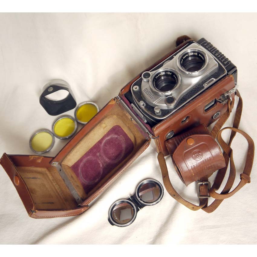 富士フィルム FUJICA FLEX Automat 二眼レフカメラ