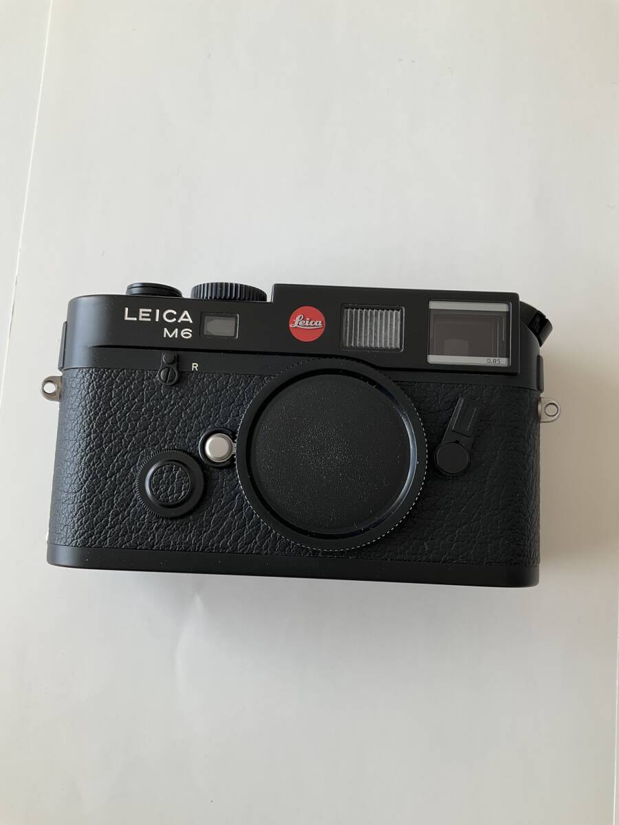 Leica M6 TTL 0.85 ブラック ボディ レンジファインダーカメラ