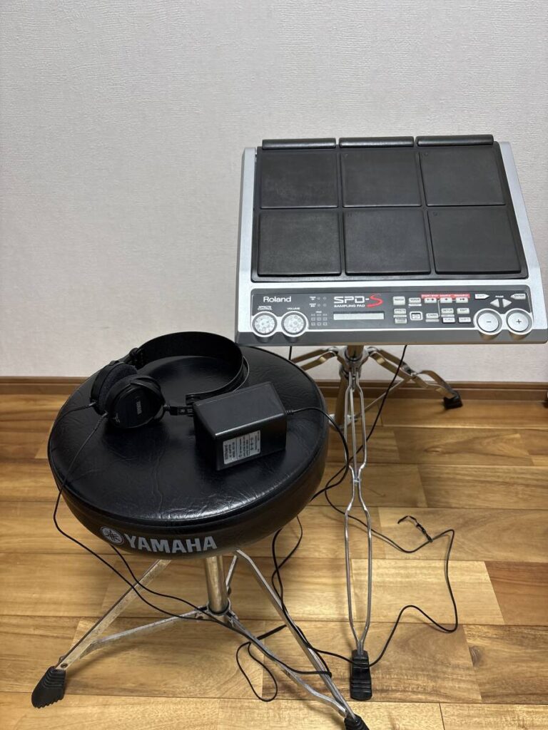 Roland SPD-S ドラムパッド サンプラー 専用スタンド付き