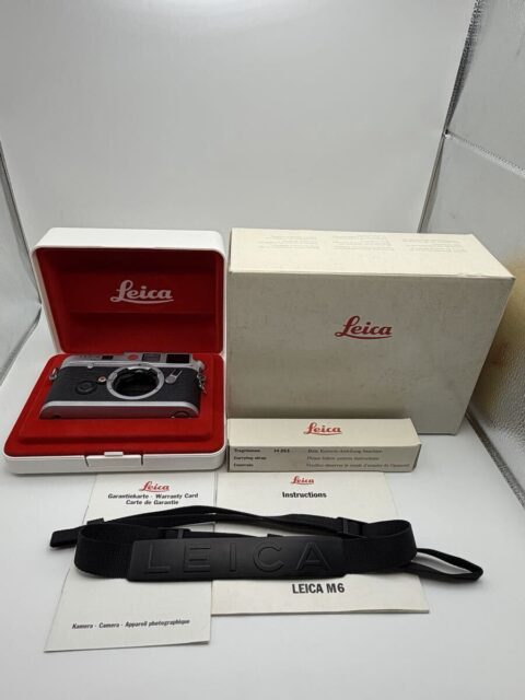 Leica M6 ライカ フィルムカメラ ボディ シルバー
