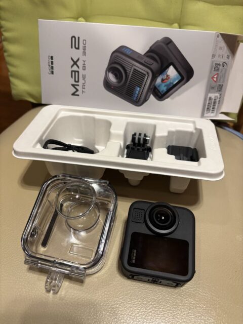 GoPro MAX 2 360度カメラ 防水ケース付き