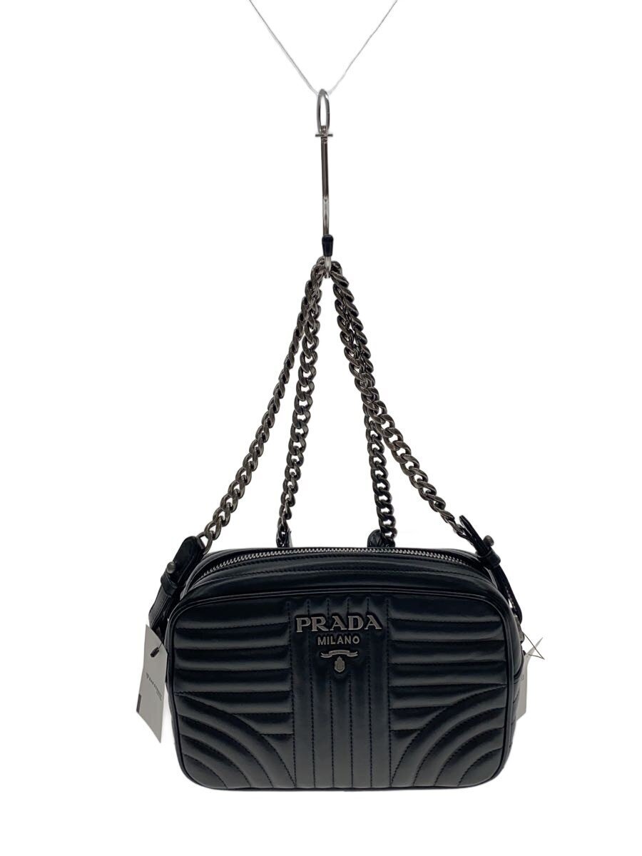 PRADA ダイアナグラム カメラバッグ チェーンショルダー
