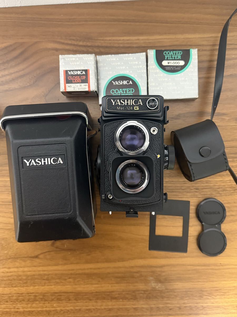 YASHICA ヤシカ Mat-124G 二眼レフカメラ