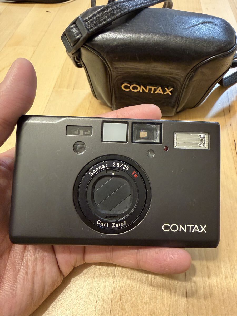 CONTAX T3 Carl Zeiss Sonnar 35mm f2.8 コンパクトフィルムカメラ