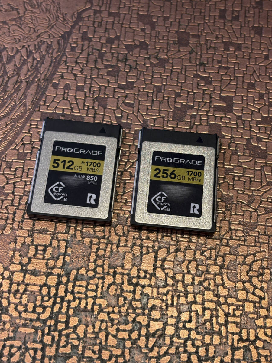 ProGrade Digital CFexpress Type B GOLD 512GB 256GB 2枚セット
