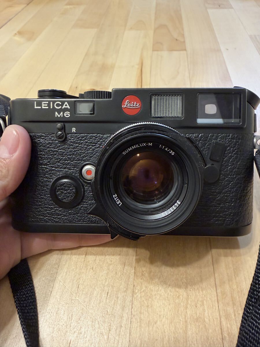 ライカ Leica M6 レンジファインダー フィルムカメラ ブラック ボディ