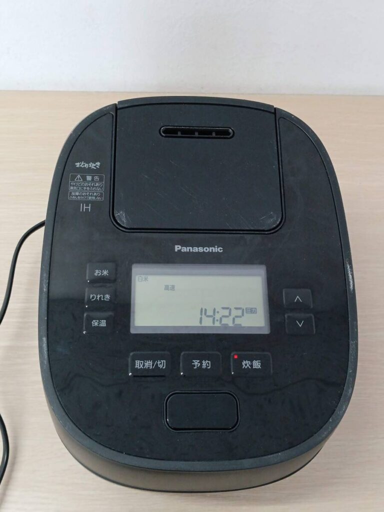 Panasonic パナソニック SR-N510D 可変圧力IHジャー炊飯器 5.5合炊き