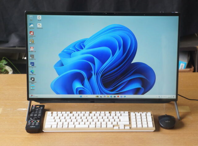 富士通 FH77/F3 TV機能内蔵 23.7インチ一体型PC