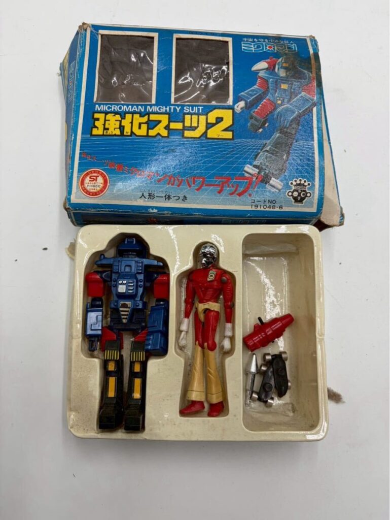 タカラ ミクロマン 強化スーツ2 昭和レトロ フィギュア
