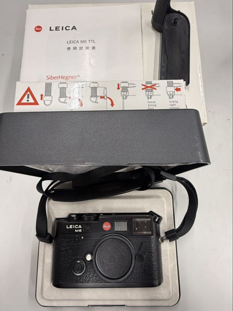 Leica ライカ M6 ブラック レンジファインダーフィルムカメラ