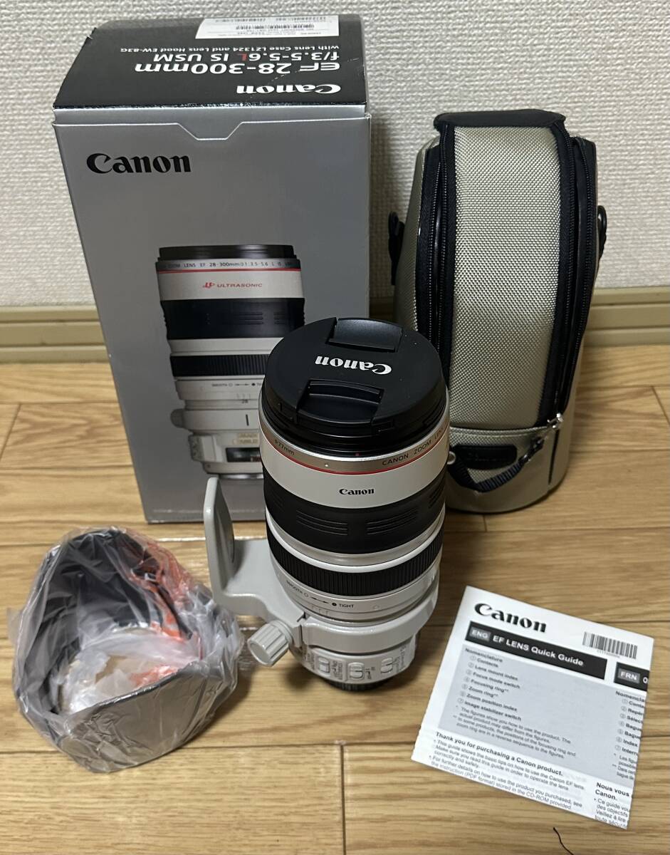 CANON EF28-300mm F3.5-5.6L IS USM 望遠レンズ