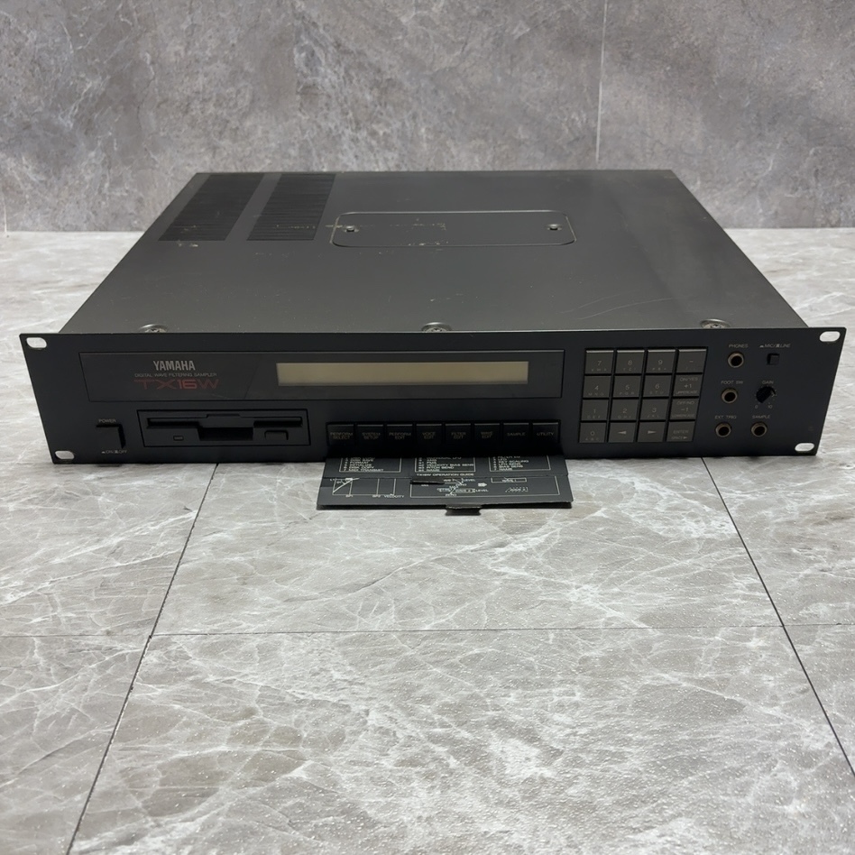 YAMAHA TX16W デジタルウェーブフィルタリングサンプラー
