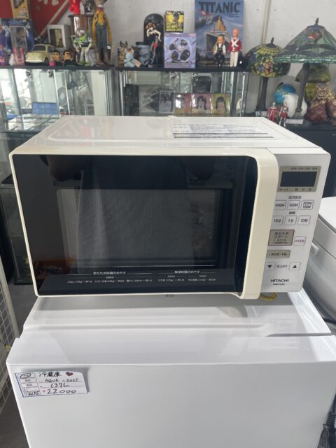 日立　2018年製　電子レンジ 中古品販売