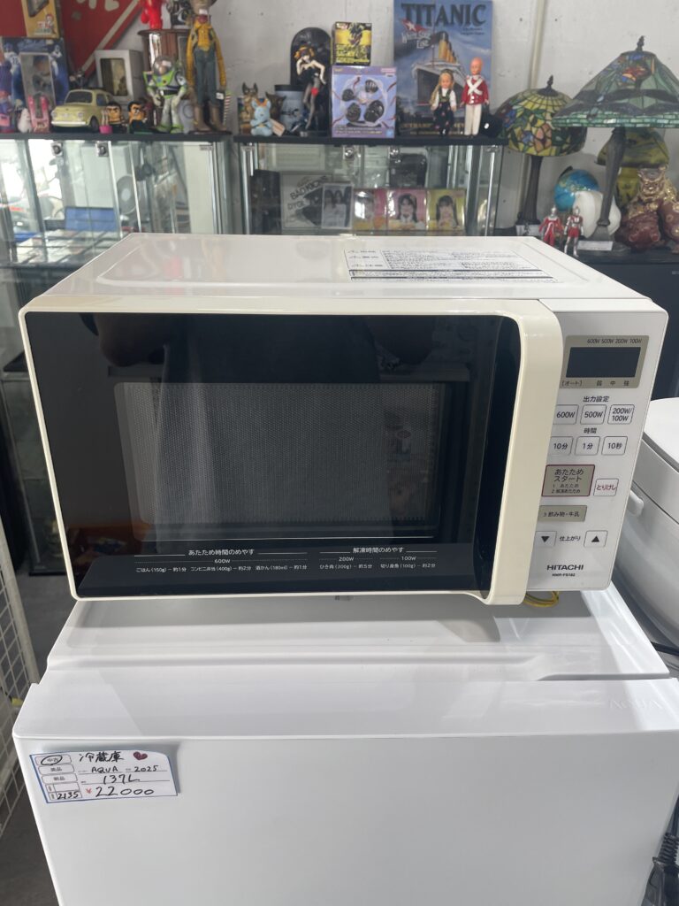 日立　2018年製　電子レンジ 中古品販売