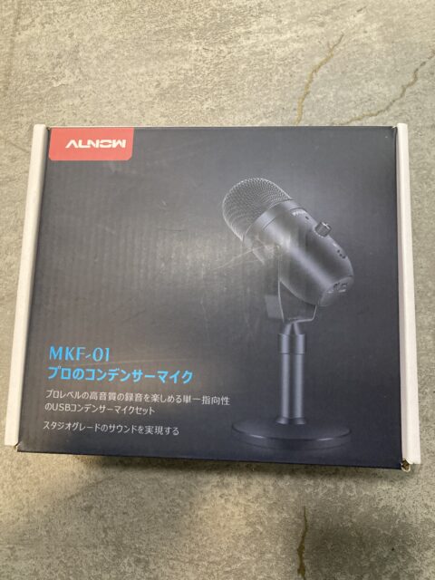 ALNOW プロのコンデンサーマイク MKF-01 中古品販売