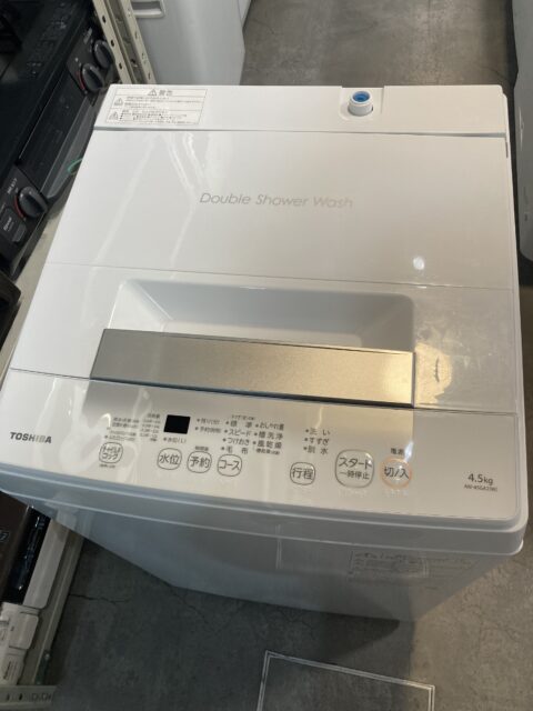 TOSHIBA 2024年製 4.5kg 洗濯機 中古品販売