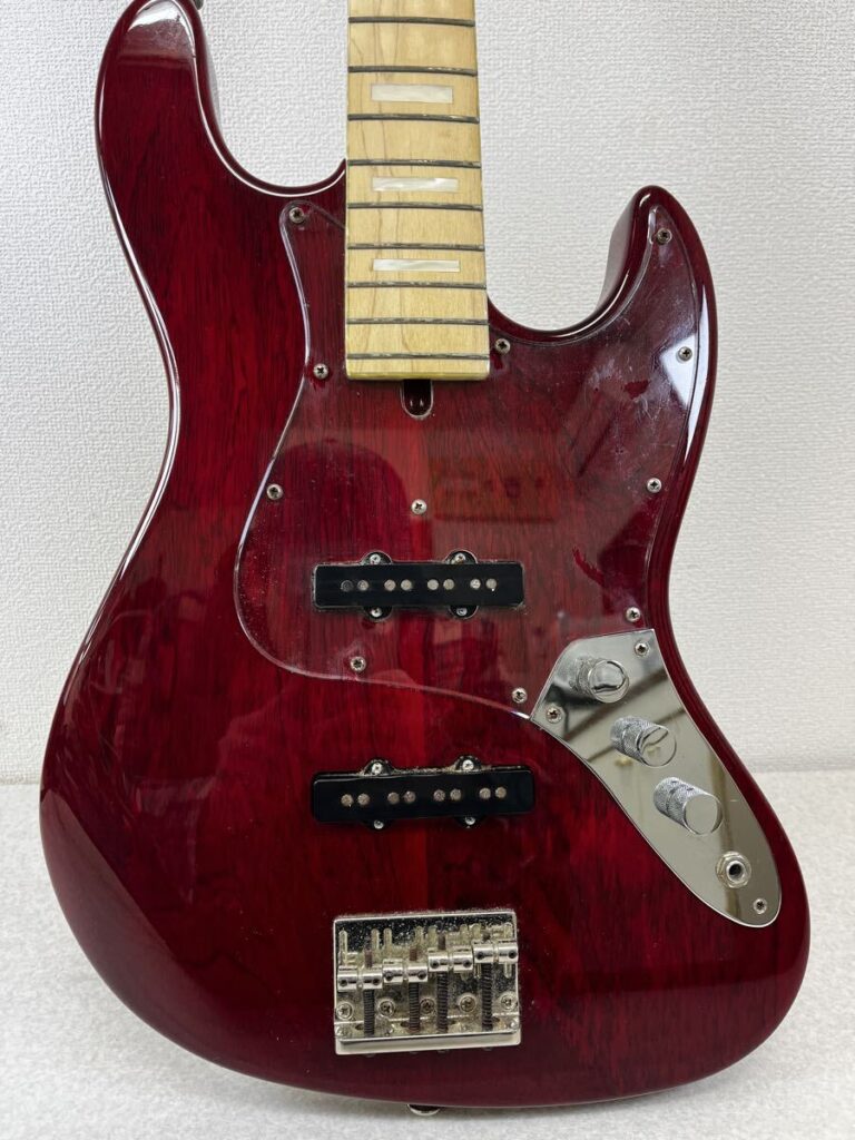 Bacchus WOODLINE BCS エレキベース レッド