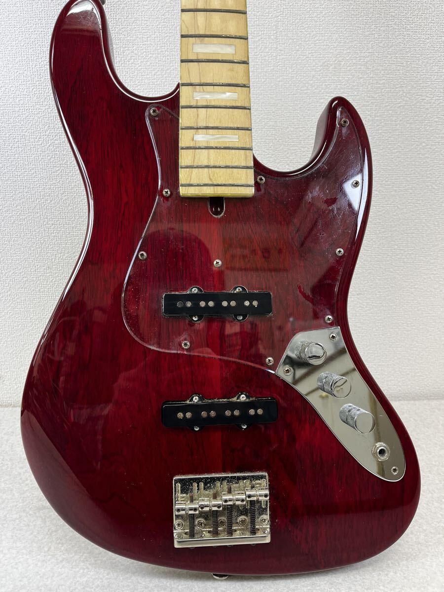 Bacchus WOODLINE BCS エレキベース レッド
