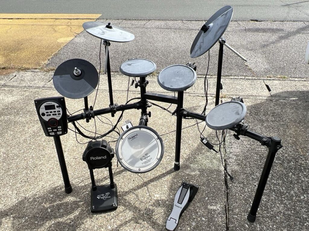 Roland V-Drums TD-11K-S 電子ドラム MDS-4V スタンド付き