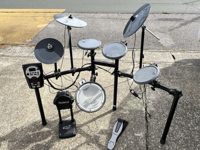 Roland V-Drums TD-11K-S 電子ドラム MDS-4V スタンド付き