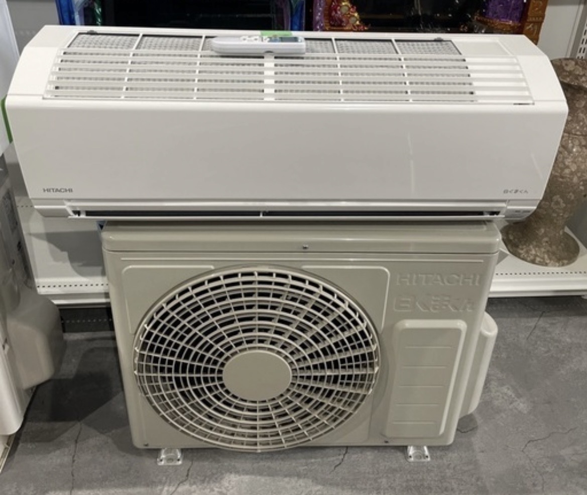 日立　白くまくん　2025年製 2.2kw 6畳用エアコン 中古品販売
