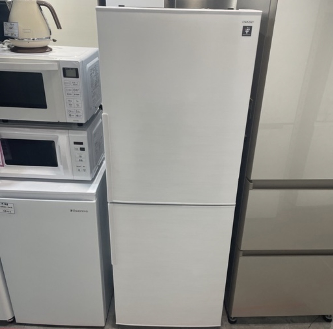 SHARP 2025年製　280L 冷凍冷蔵庫 中古品販売