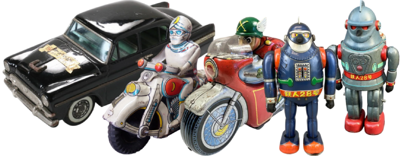 ブリキ玩具買取なら昭和レトロ・ゼンマイ玩具対応 | トレジャーマーケット