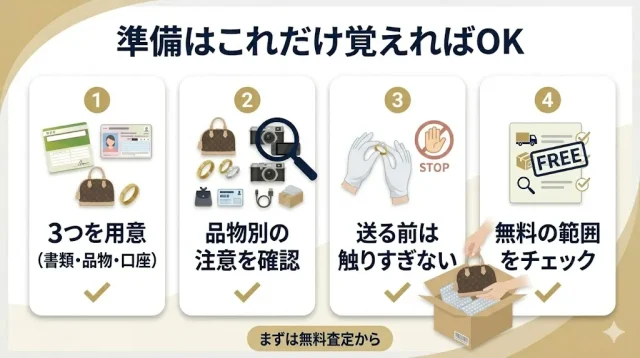 準備はこれだけ覚えればOK