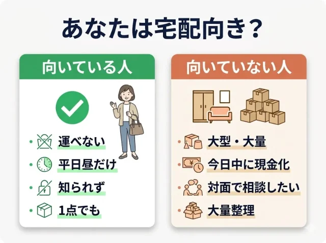 あなたは宅配向き?