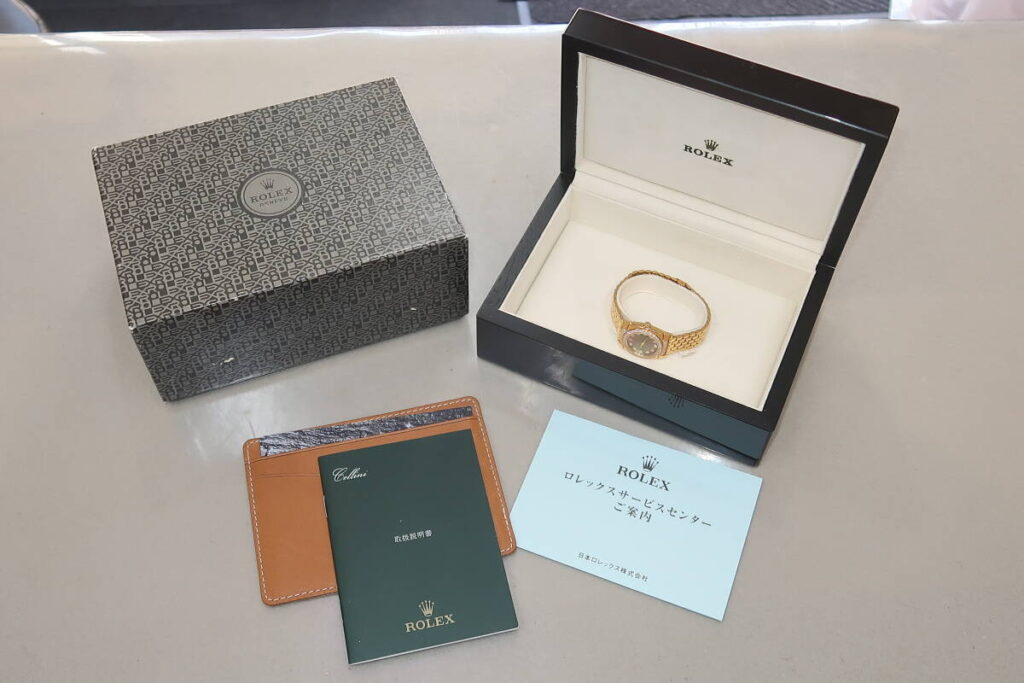 ROLEX ロレックス チェリーニ 6311/8 750/18K ダイヤベゼル レディース腕時計