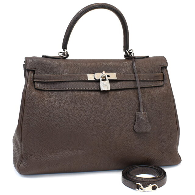 HERMES エルメス ケリー35 内縫い 2way ハンドバッグ トゴ