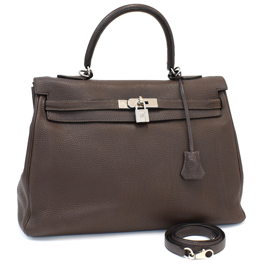 HERMES エルメス ケリー35 内縫い 2way ハンドバッグ トゴ