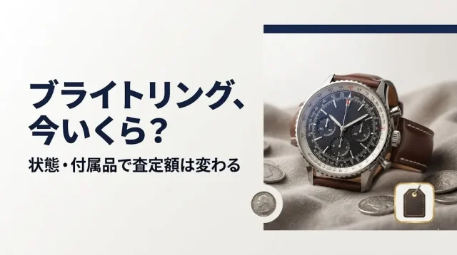 ブライトリング買取｜付属品なしでもいくら？状態別の判断ガイド