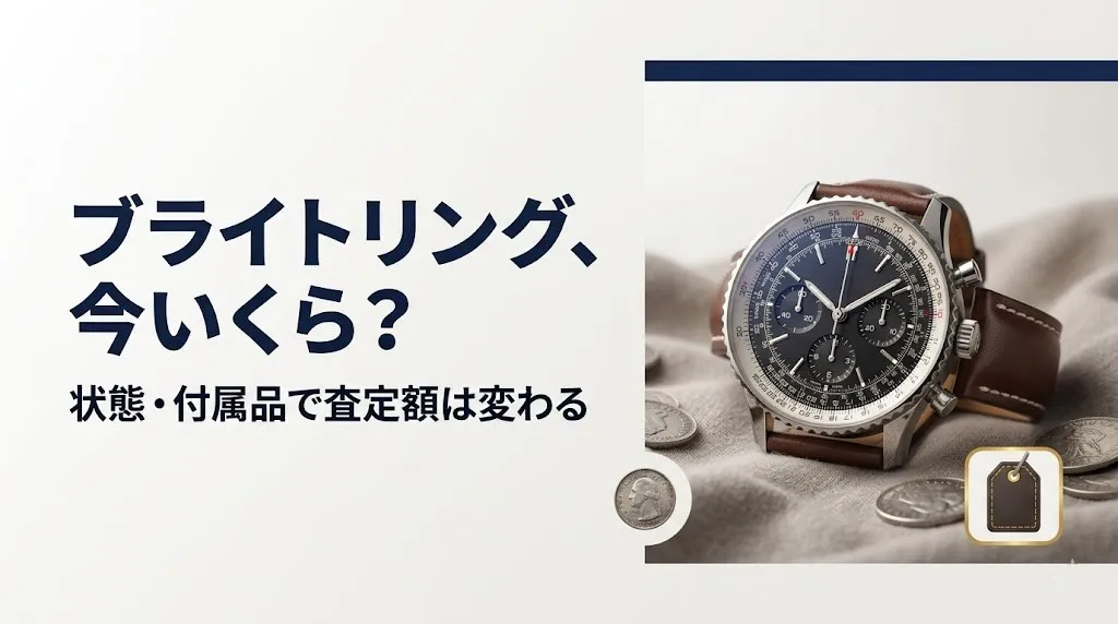 ブライトリング買取|付属品なしでもいくら?状態別の判断ガイド