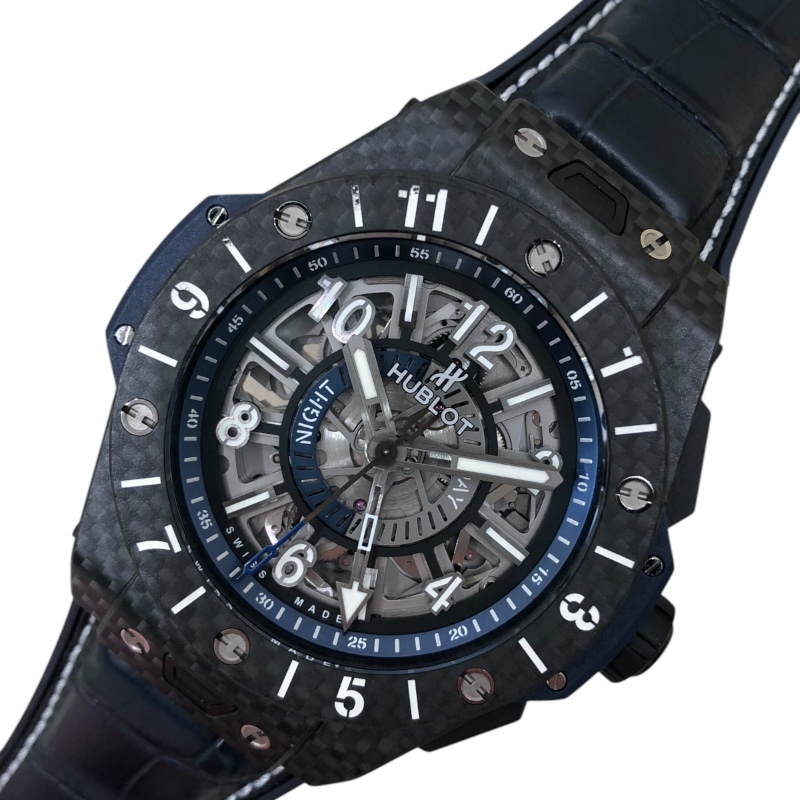 HUBLOT ウブロ ビッグバン ウニコ GMT カーボン 471.QX.7127.RX