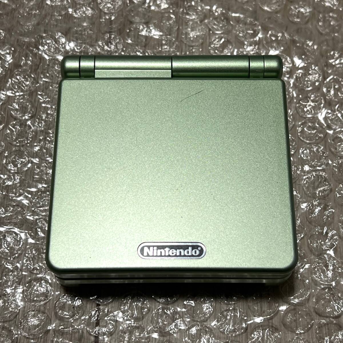 任天堂 ゲームボーイアドバンスSP パールグリーン AGS-001
