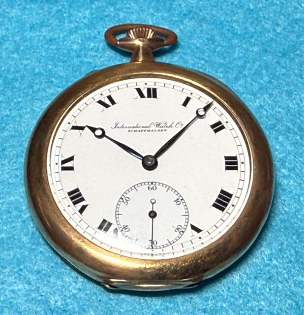 IWC 14金ケース 懐中時計 Cal.52 1912～1913年製造