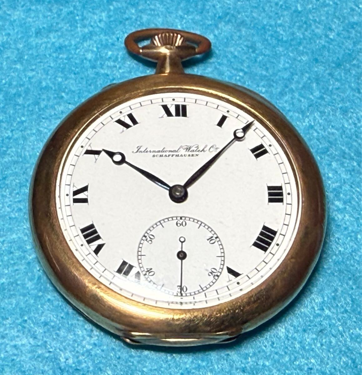 IWC 14金ケース 懐中時計 Cal.52 1912～1913年製造