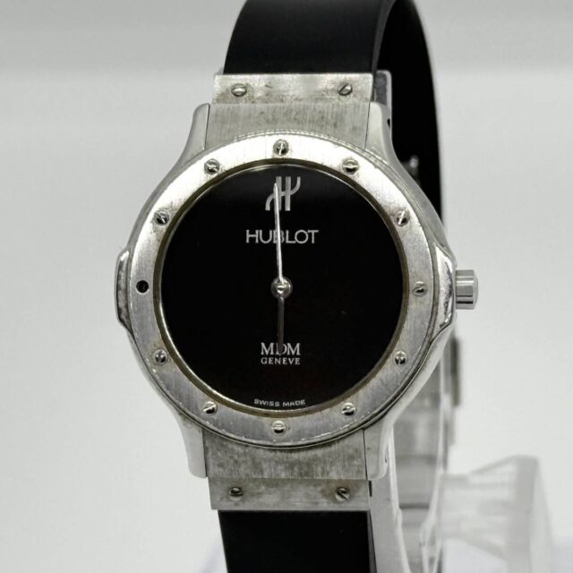 HUBLOT ウブロ MDM ジュネーブ 1280.100.1 メンズ腕時計