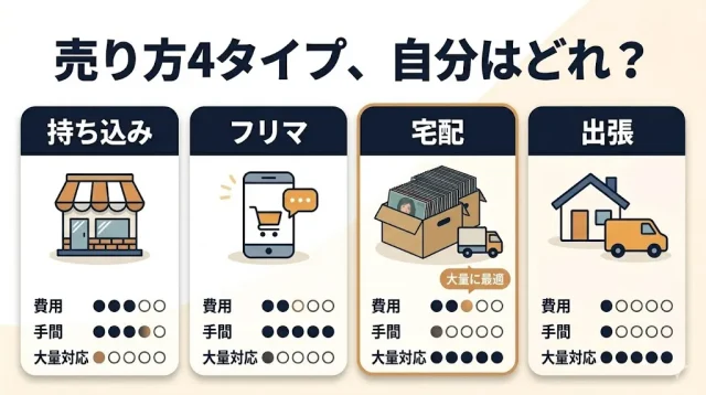 売り方4タイプ比較